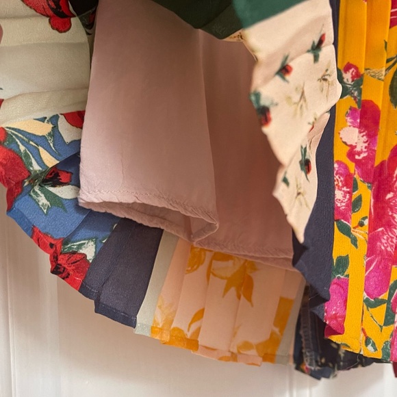 Anthropologie | Spirited patchwork wide-leg trousers - Picture 10 of 11